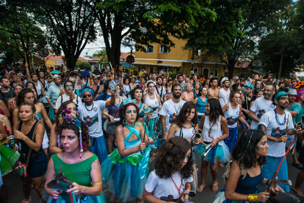 Bloco do cupinziero no carnaval de 2018: bloco é um dos convidados para a roda de conversas